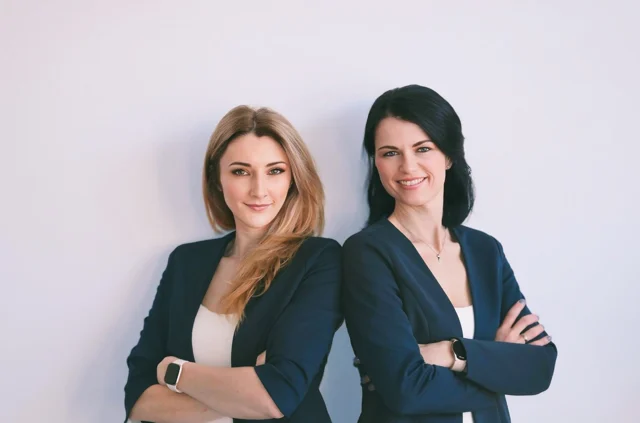 Juliane Nickel und Andrea Stecklina